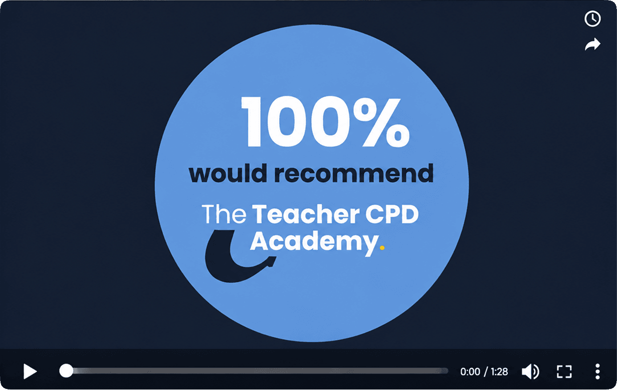Teacher voices recommendation video