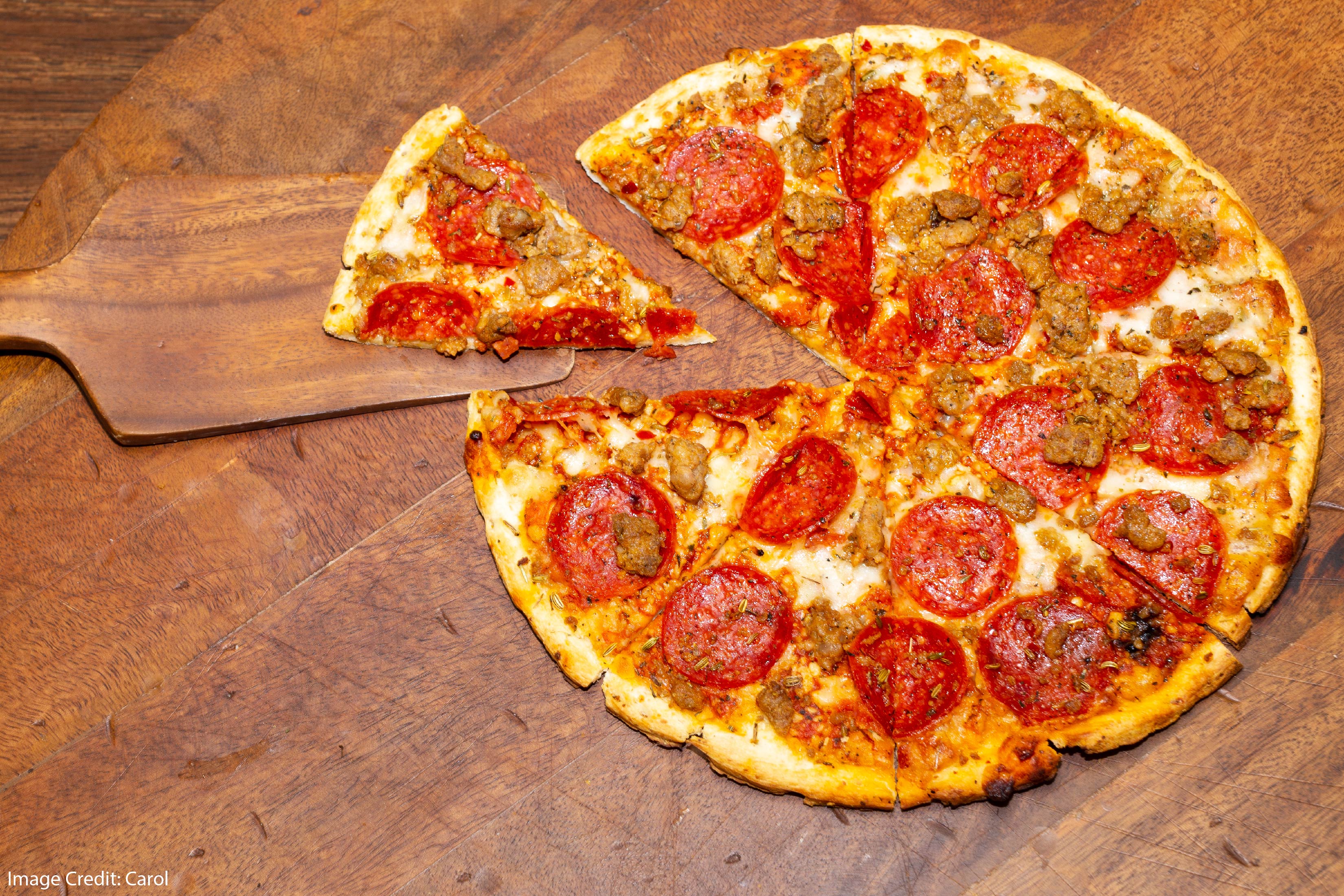 1 кусочек пиццы пепперони фото 92