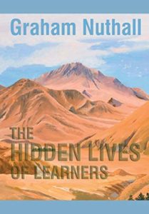 Book Cover for The Hidden Lives of Learners by Graham Nuthall. The cover shows a mountain range in front of a blue and cloudy sky.